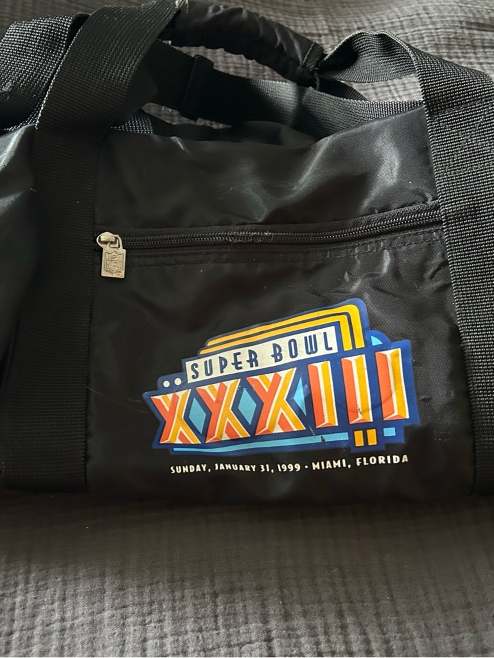 NFL Super Bowl XXXIII Duffle Bag